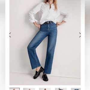 Madewell The Perfect Vintage Wide Leg